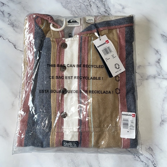 🔥Quiksilver Neo Blue Jacket NWT - Picture 6 of 6